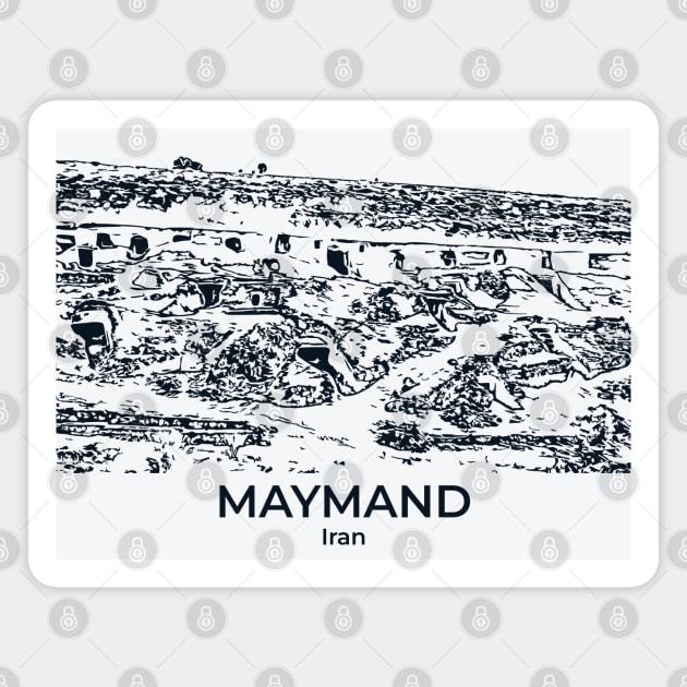 Maymand - Iran Magnet by Lakeric